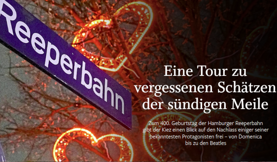 Eine Tour zu vergessenen Schätzen der sündigen Meile